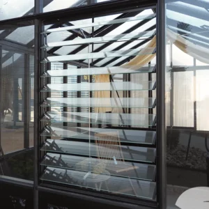 Janssens Louver Window opened up