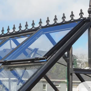 Exterior view of the Janssens Roof Vent Kit