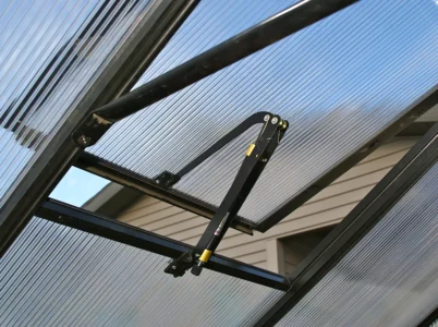 Interior shot of the MONT Roof Vent with auto opener