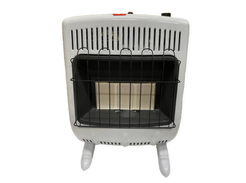 Front of RSI Radiant Propane Gas Greenhouse Heater