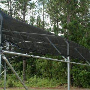 RSI Black Woven Shade Cloth