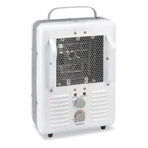 Front of the Milkhouse Electric Heater for small greenhouses