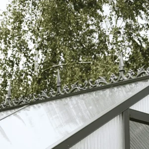 Roof Decor on a Nelke Pro Greenhouse