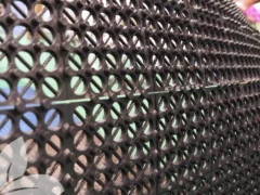 Close-up of bottom of the RSI Interlocking Flooring Tiles in Black