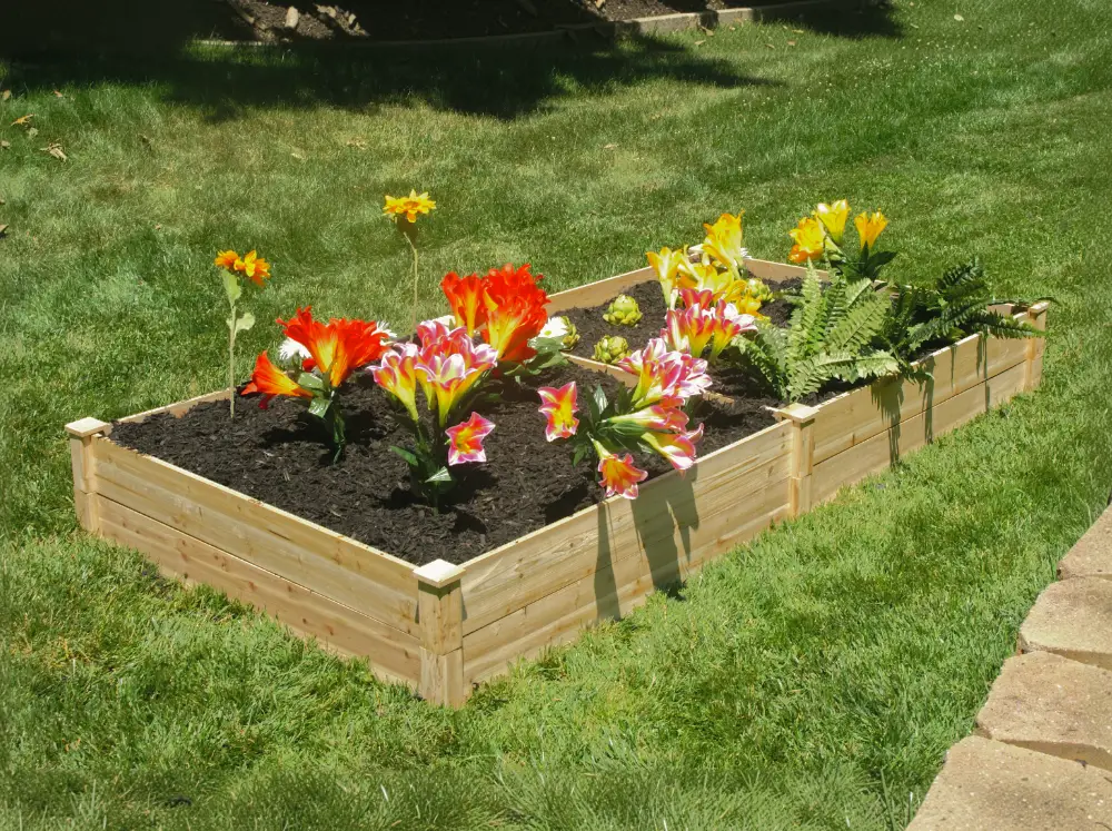 Double Eden Raised Garden Bed at 11 inch height - double layer